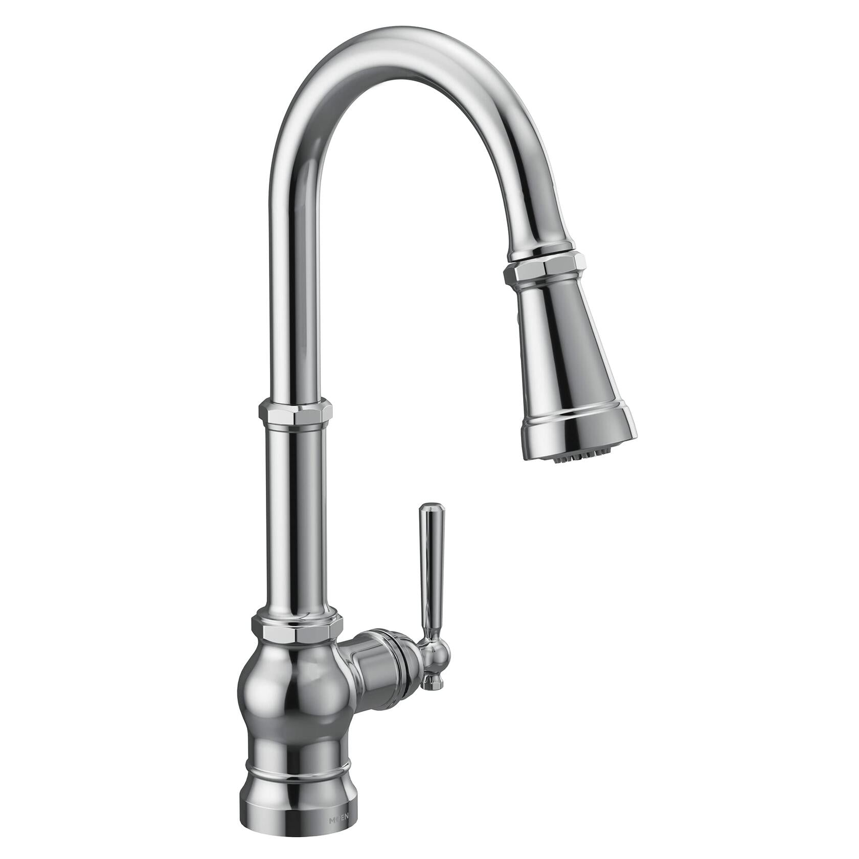 MOEN Paterson S72003 Single-Handle Pull-Down Sprayer Kitchen Faucet with Reflex and PowerBoost in Chrome
