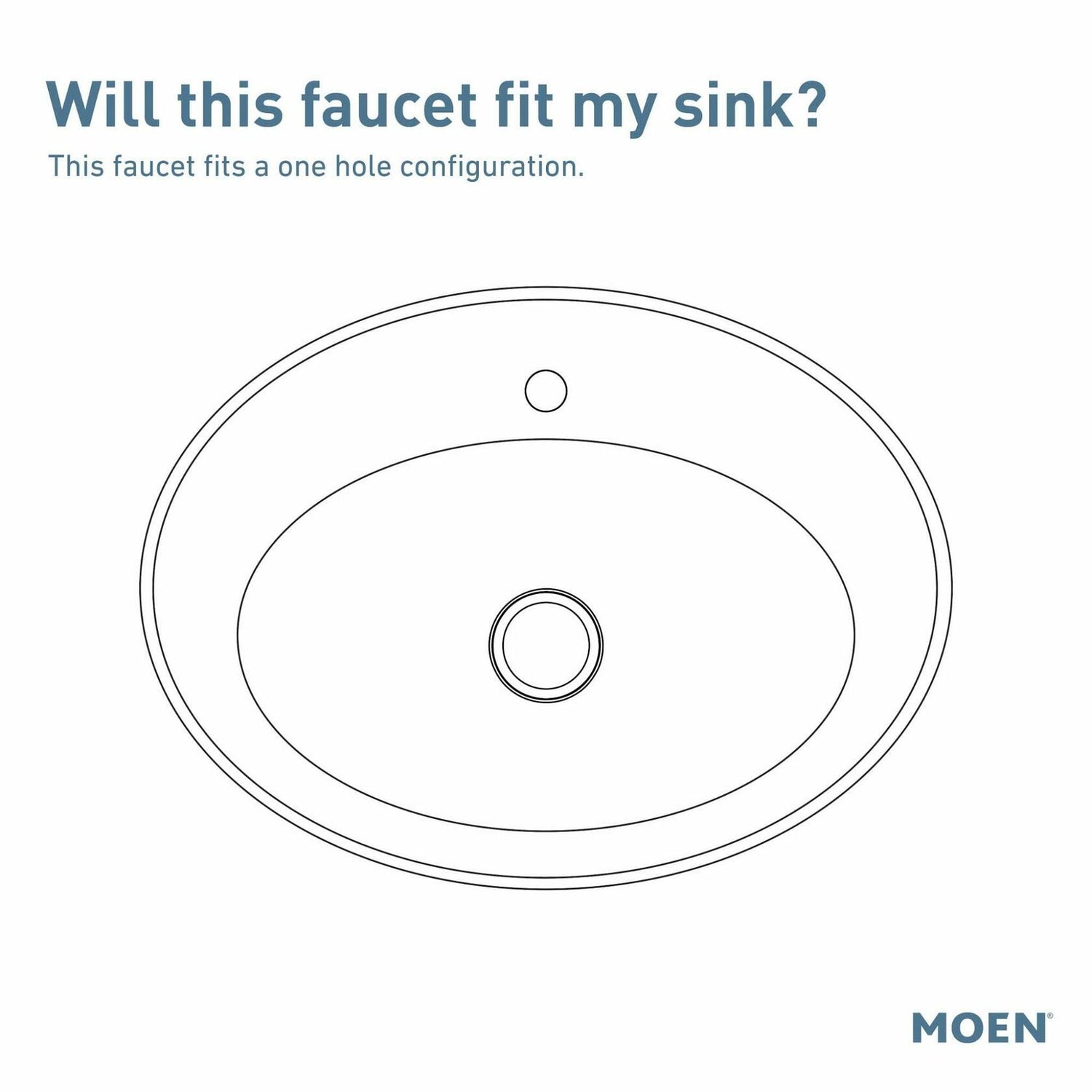 MOEN Flara S6981 One-Handle Single Hole Bathroom Faucet with Drain Assembly in Chrome