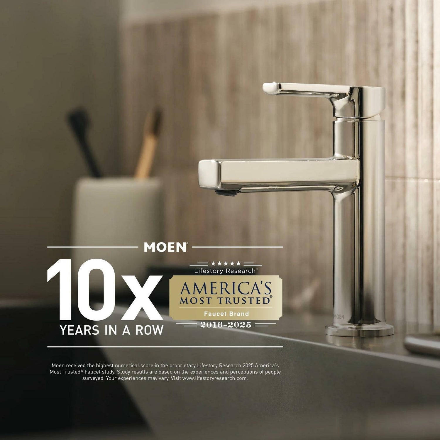 MOEN Caldwell 82495EPBL Single Handle Posi-Temp Pressure Balanced Shower Trim in Matte Black (Valve Included)