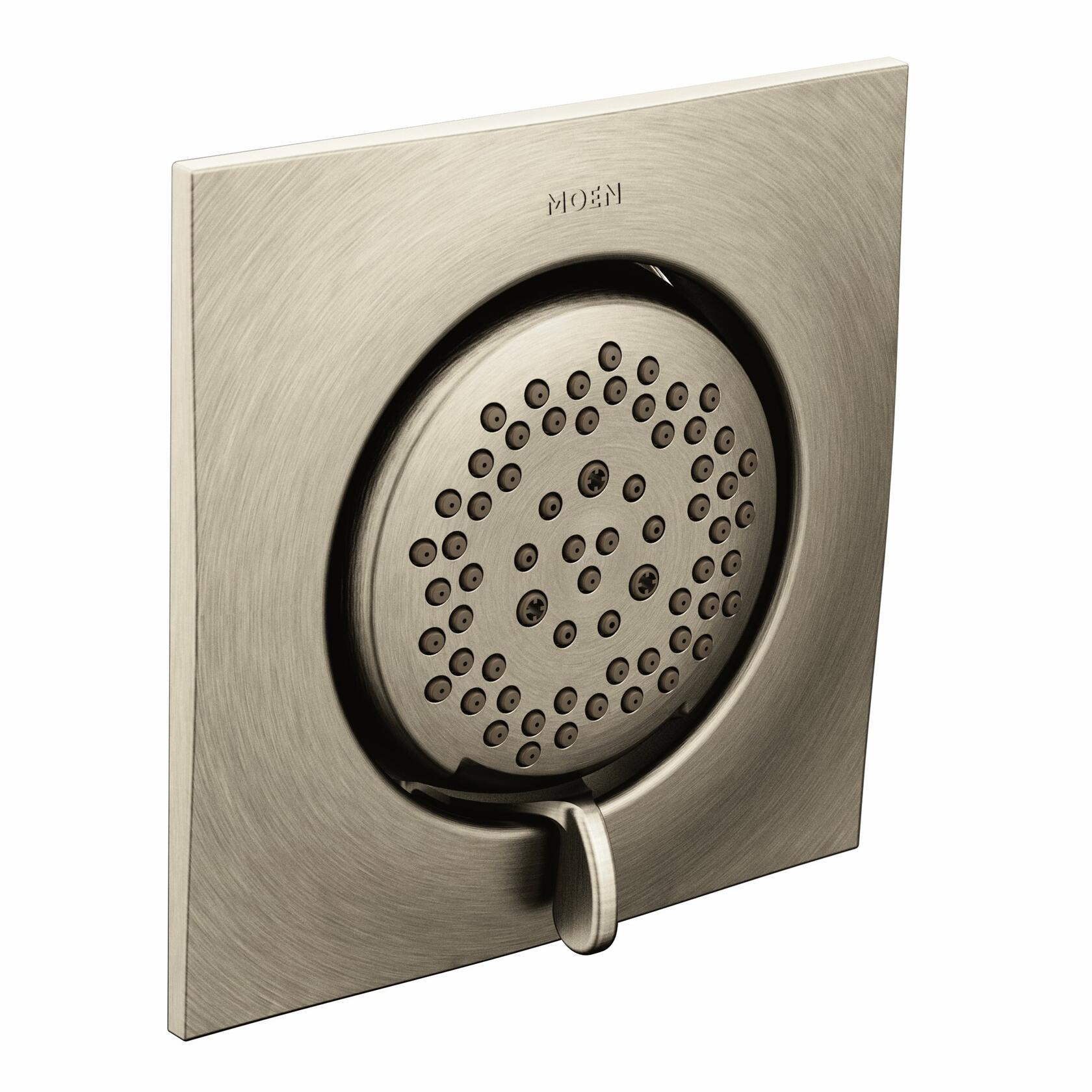 MOEN Mosaic TS1420BN 3.25 in. Body Jet with Adjustable Angle in Brushed Nickel (Valve Required)