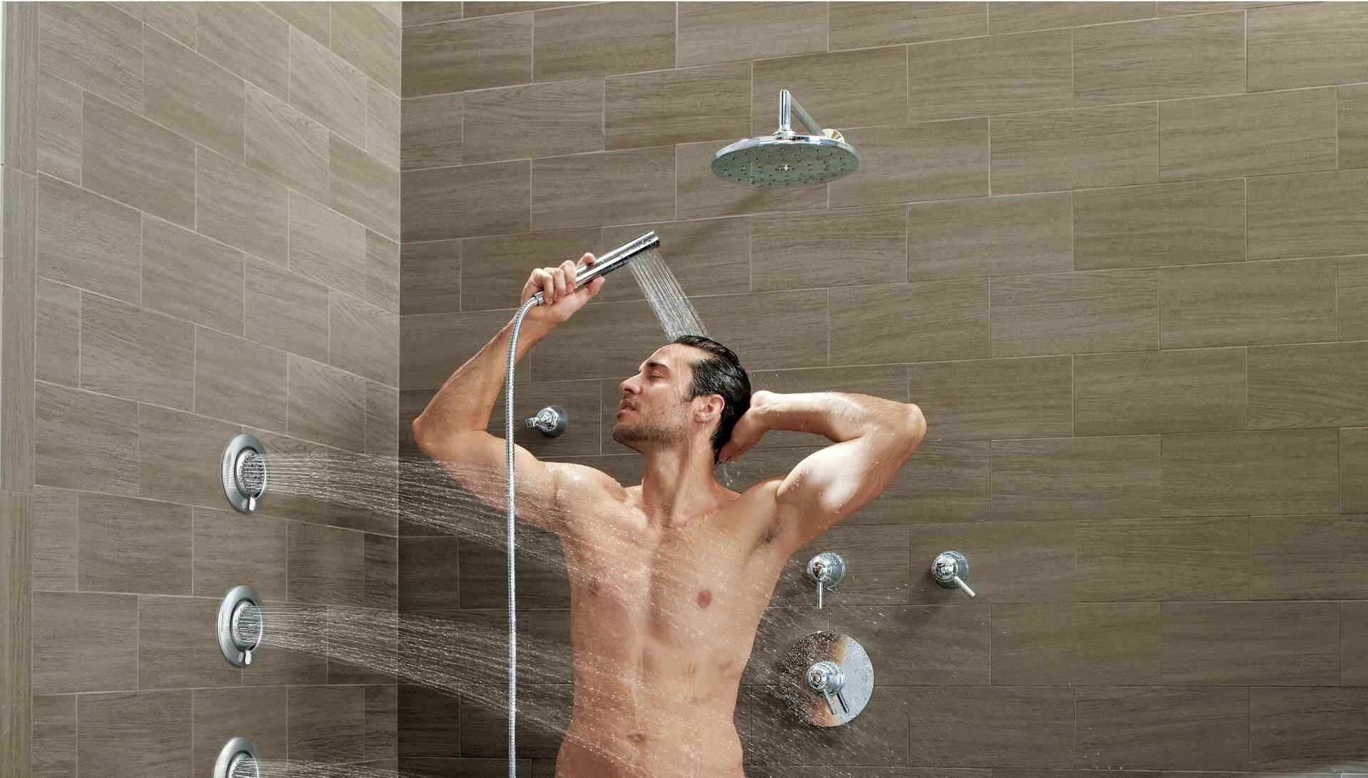 MOEN Waterhill S112 10-Inch Single Function Rainshower Showerhead with Immersion Rainshower Technology in Chrome
