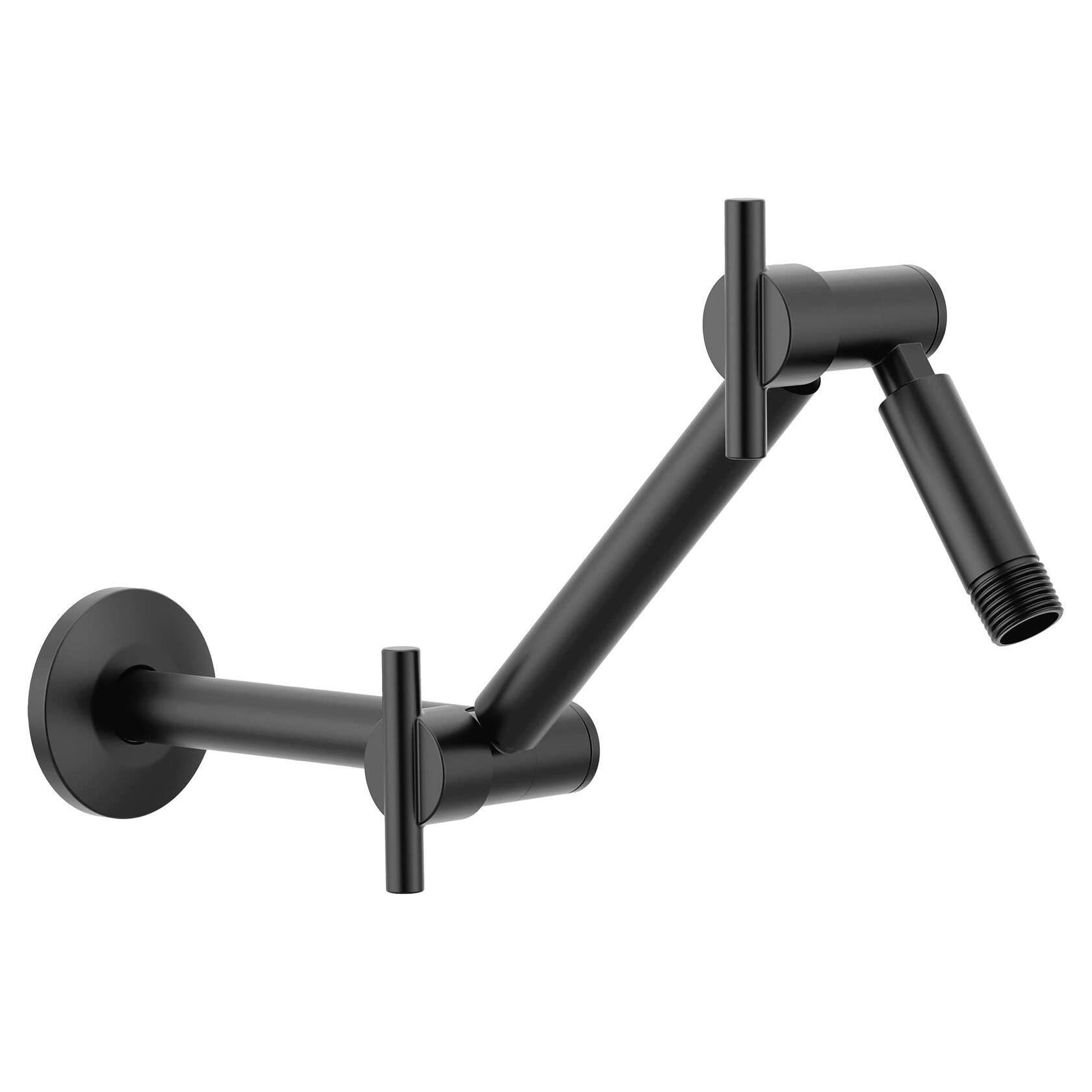 MOEN S116BL 16.75-in Straight Adjustable Shower Arm in Matte Black