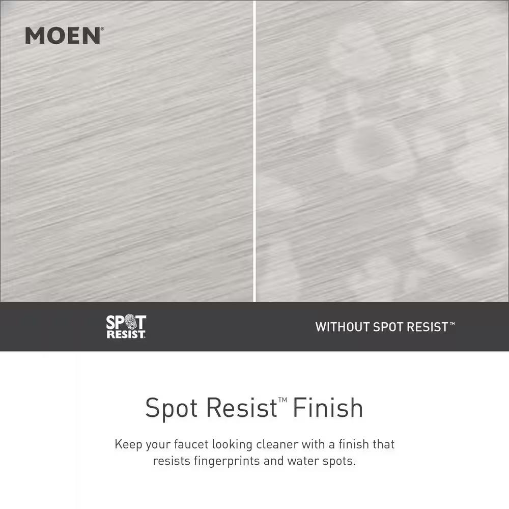 MOEN Findlay 82518SRN Single-Handle 6-Spray Tub and Shower Faucet in Spot Resist Brushed Nickel (Valve Included)