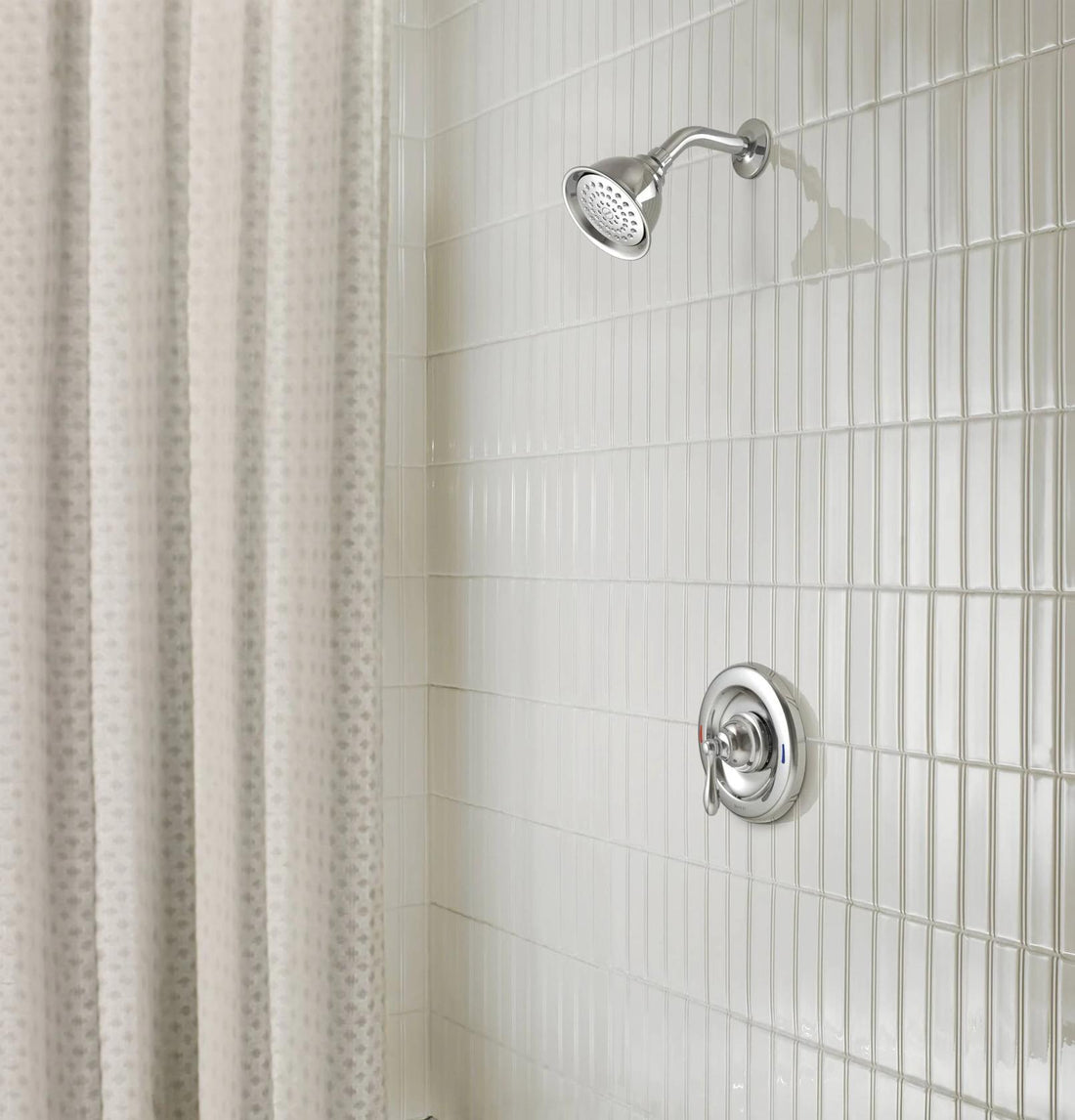 MOEN Caldwell 82495C Single Handle Posi-Temp Pressure Balanced Shower Trim in Chrome