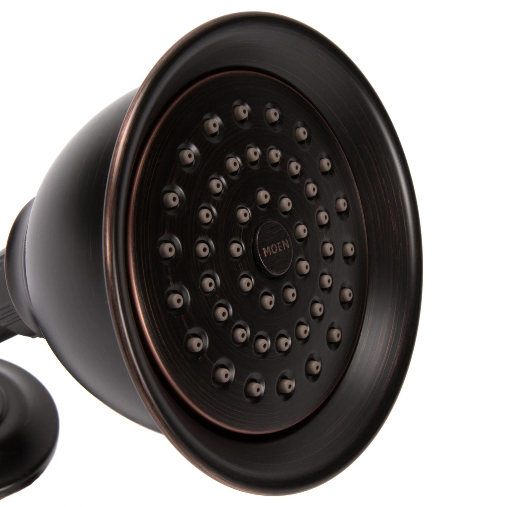 MOEN Caldwell 82496EPBRB Single Handle Tub and Shower Faucet in Mediterranean Bronze (Valve Included)