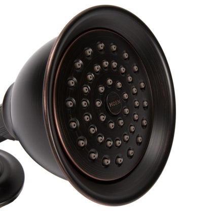 MOEN Caldwell 82496EPBRB Single Handle Tub and Shower Faucet in Mediterranean Bronze (Valve Included)