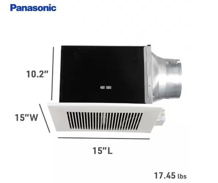 Panasonic FV-30VQ3 WhisperCeiling 290 CFM Ceiling Bathroom Exhaust Fan - Like New