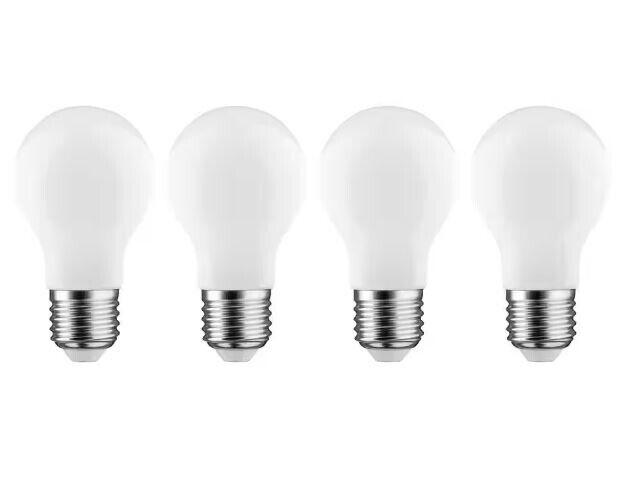 EcoSmart 100-Watt Equivalent A19 Dimmable LED Light Bulb Daylight (4-Pack)