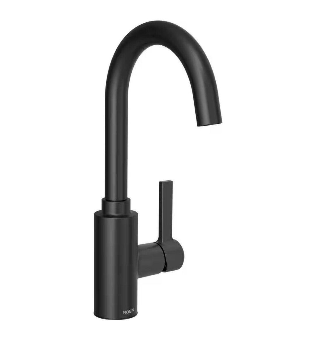 MOEN Genta LX 5882BL Single-Handle Bar Faucet in Matte Black