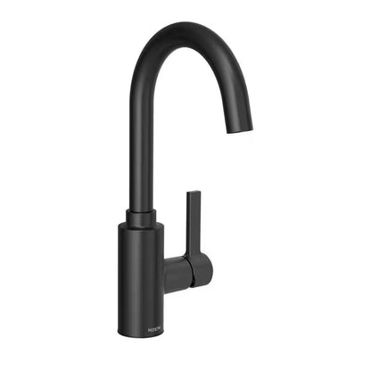 MOEN Genta LX 5882BL Single-Handle Bar Faucet in Matte Black