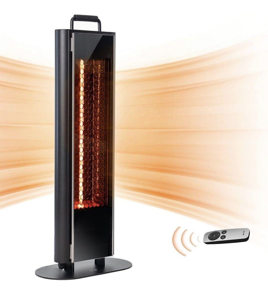 EAST OAK 1500W Patio Heater, Table Side Portable Electric Heater