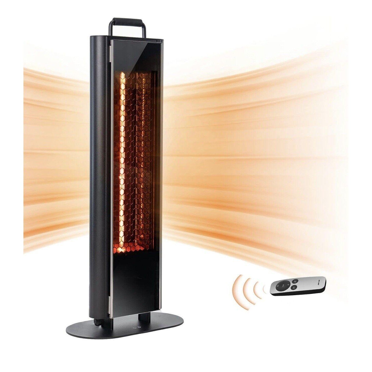 EAST OAK 1500W Patio Heater, Table Side Portable Electric Heater