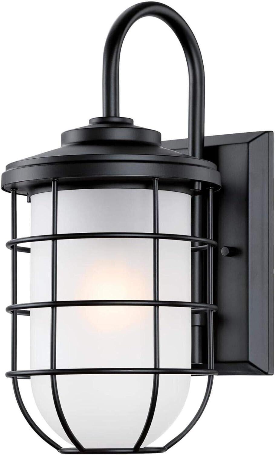 Westinghouse 6347900 Ferry 17&quot; Tall LED Outdoor Wall Sconce - Black