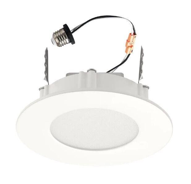 Commercial Electric 6in LED Retrofit Ultra-Slim White Recessed Light Trim 91846