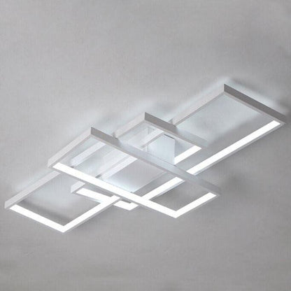 LED Ceiling Light Chandelier LED Square Acrylic Flush Mount - Like New