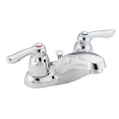 Moen 64925 Double Handle Centerset Bathroom Faucet - Chrome