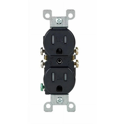 Leviton T5320-E 15 Amp, 125 Volt, Tamper Resistant, Duplex Receptacle, Reside...