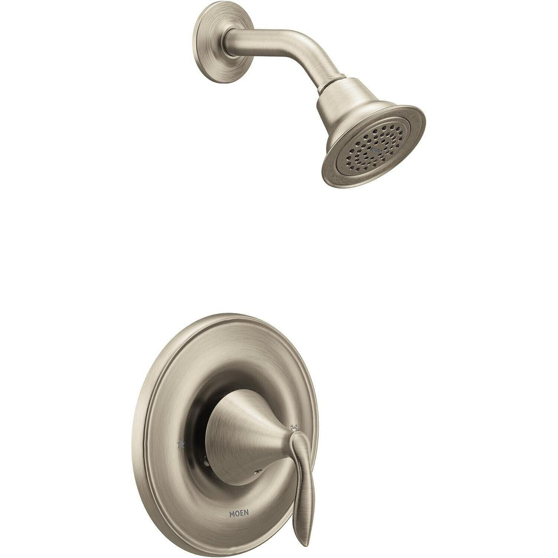 Moen T2132BN Single Handle Pressure Balanced Shower Trim, Brushed Nickel