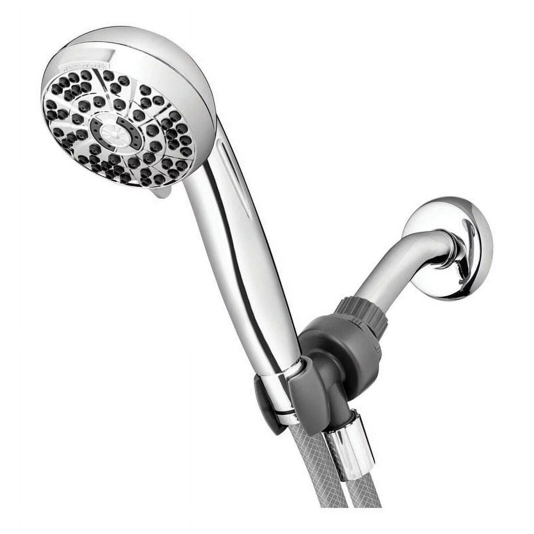 Waterpik XAS-643E PowerPulse Chrome 6-Setting Handheld Showerhead 1.8 GPM