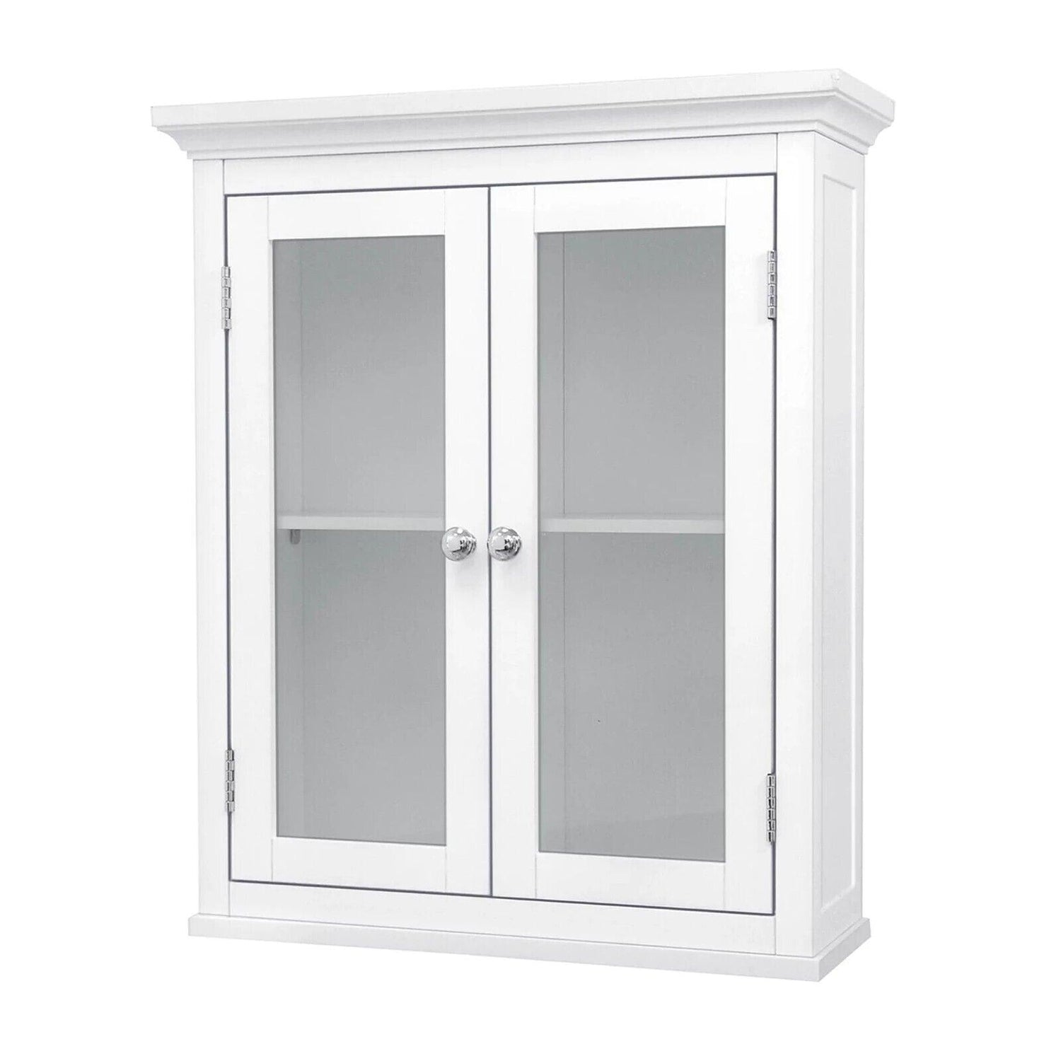 Allare Teamson Home Madison 20&quot; x 24&quot; Removable Wall Cabinet, White