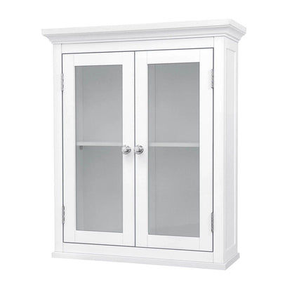 Allare Teamson Home Madison 20&quot; x 24&quot; Removable Wall Cabinet, White