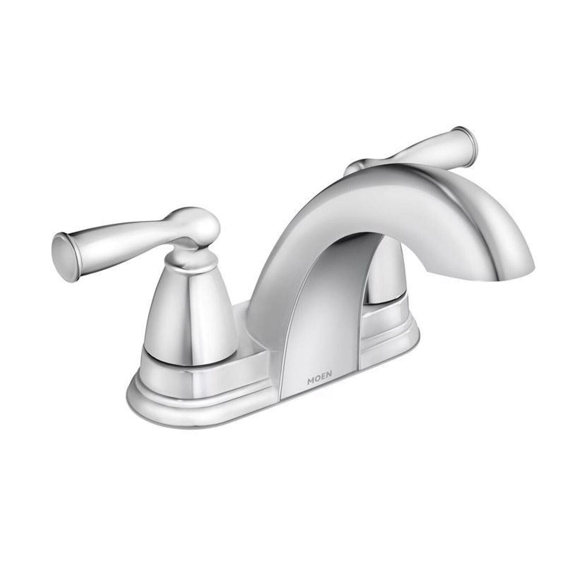 Moen 84942 Banbury Two-Handle Centerset Bathroom Sink Faucet - Chrome - Like New