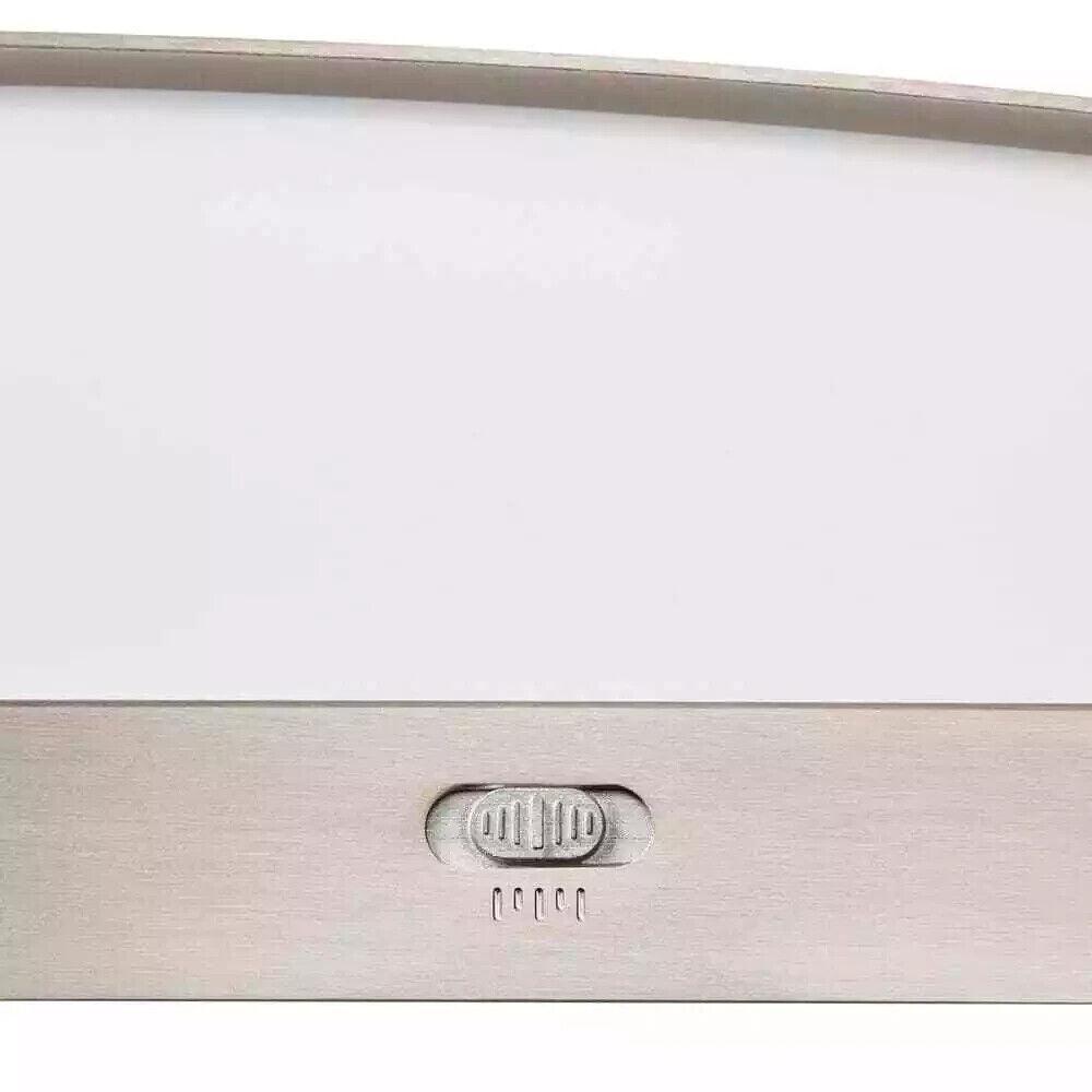 Hampton Bay Woodbury 24.6 in. Brushed Nickel Integrated LED Bathroom Light Bar - Like New