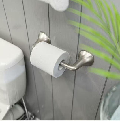 Pfister Ladera Toilet Paper Holder in Spot Defense Brushed Nickel