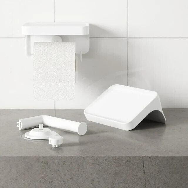 Umbra 1021297 Flex Wall Mounted Horizontal Toilet Paper Holder - White