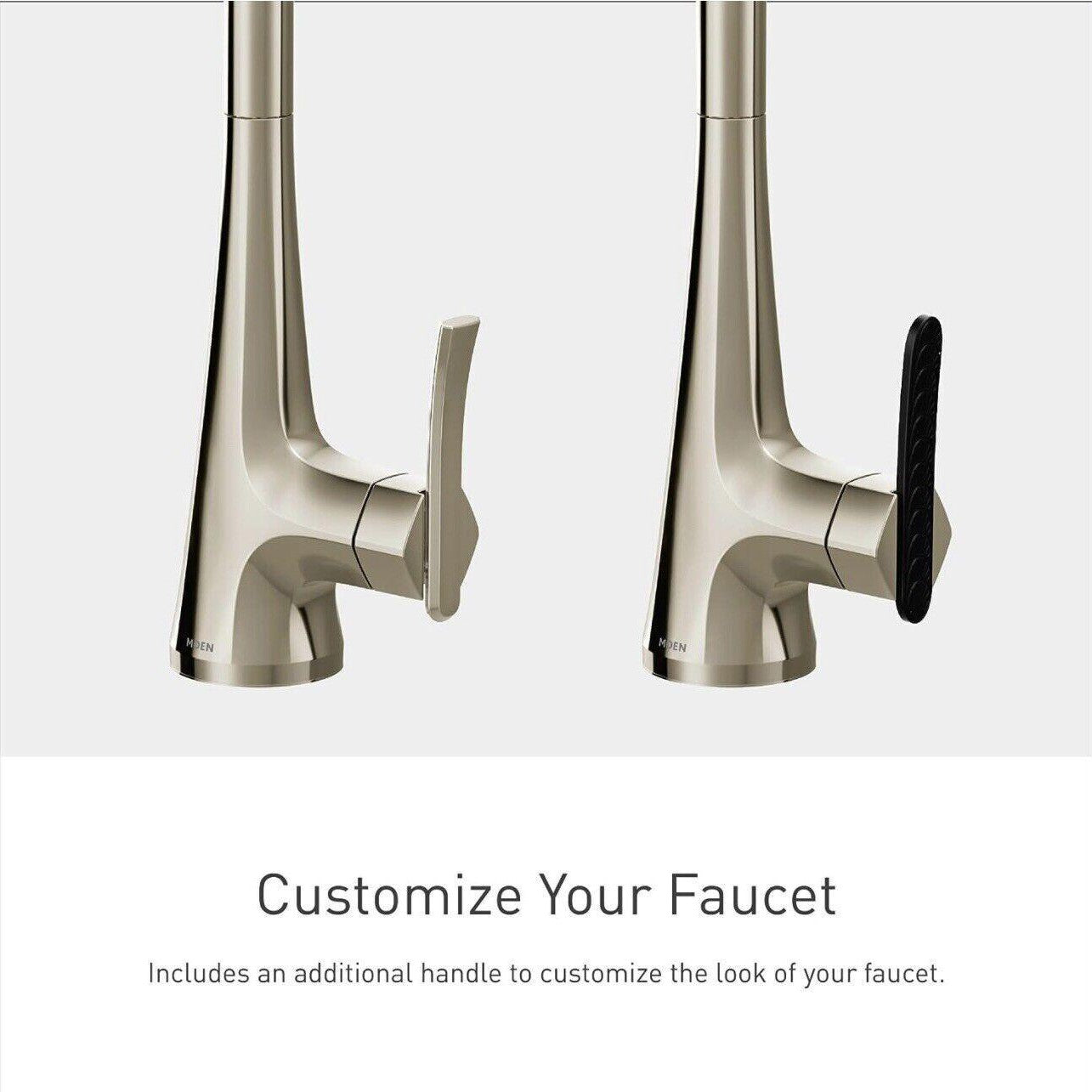 Moen S5235NL 23.5 in Kitchen Faucet - Polished Nickel