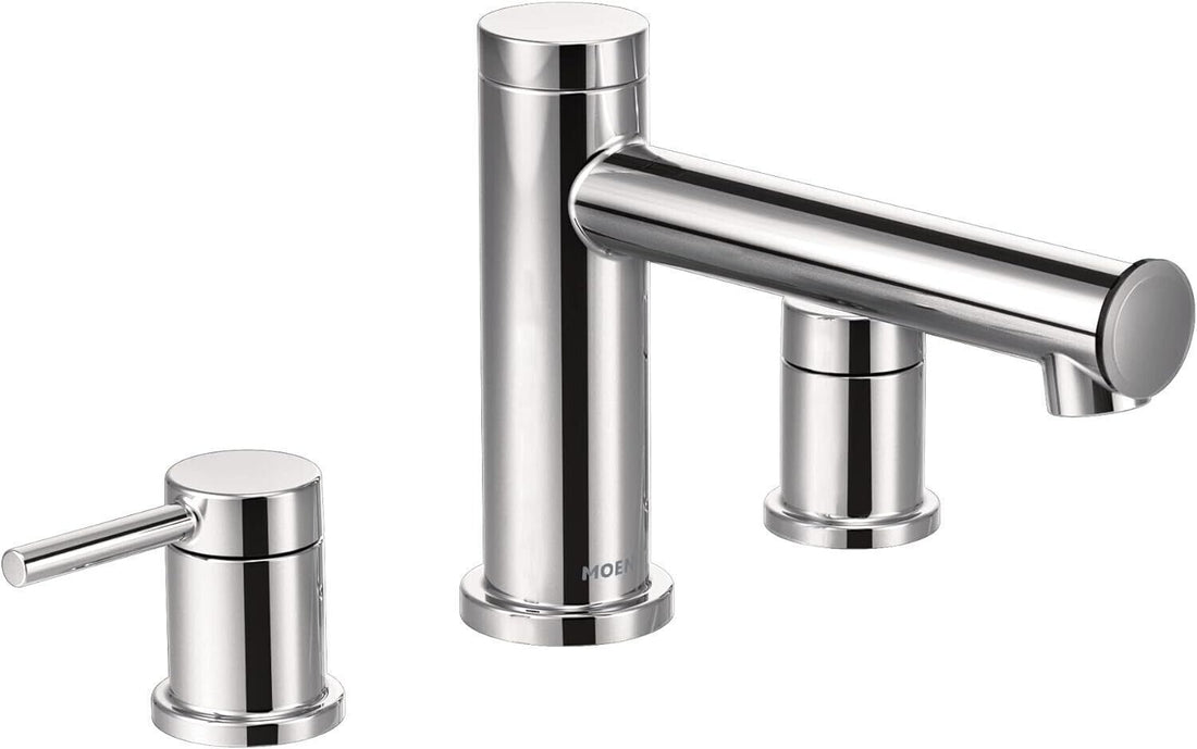 Moen T393 Deck Mounted Roman Tub Filler Trim - Chrome