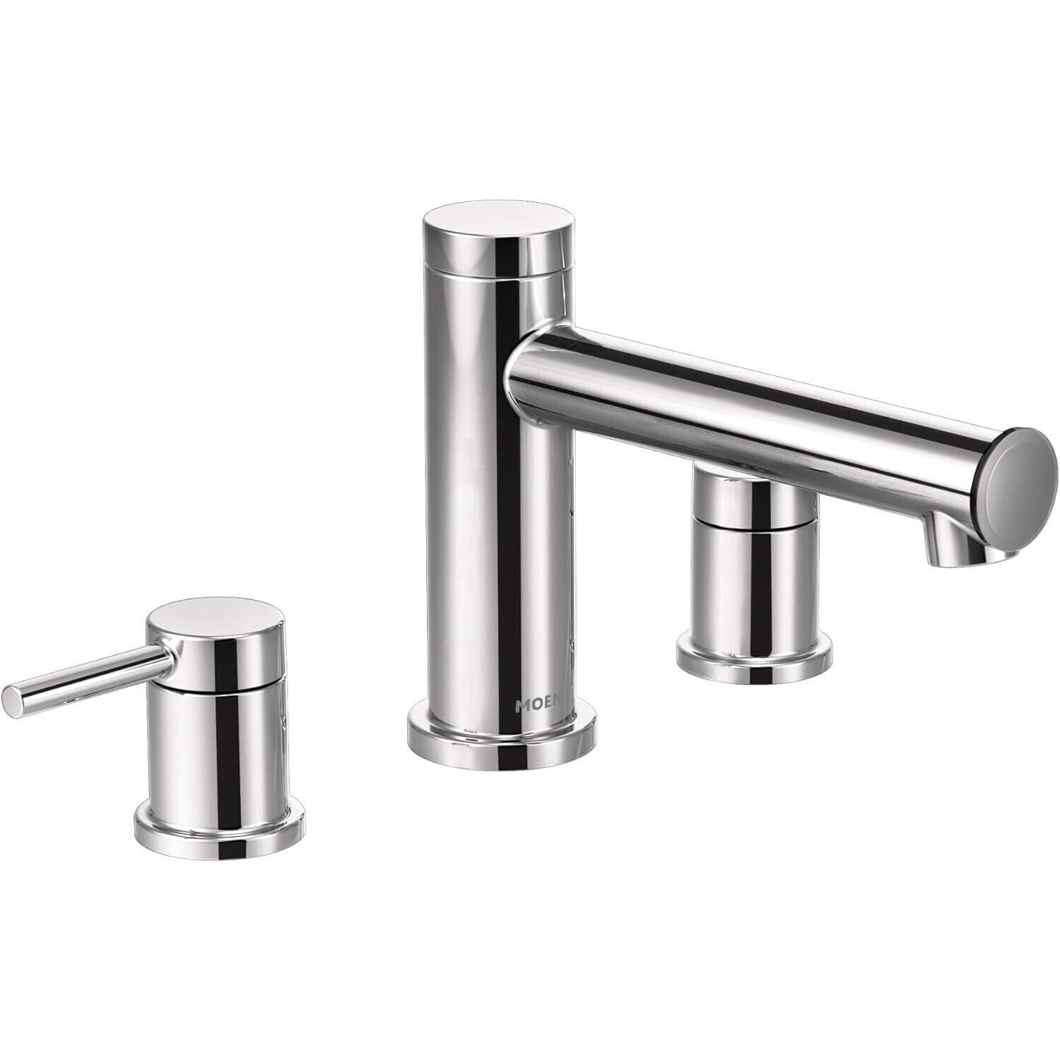 Moen T393 Deck Mounted Roman Tub Filler Trim - Chrome