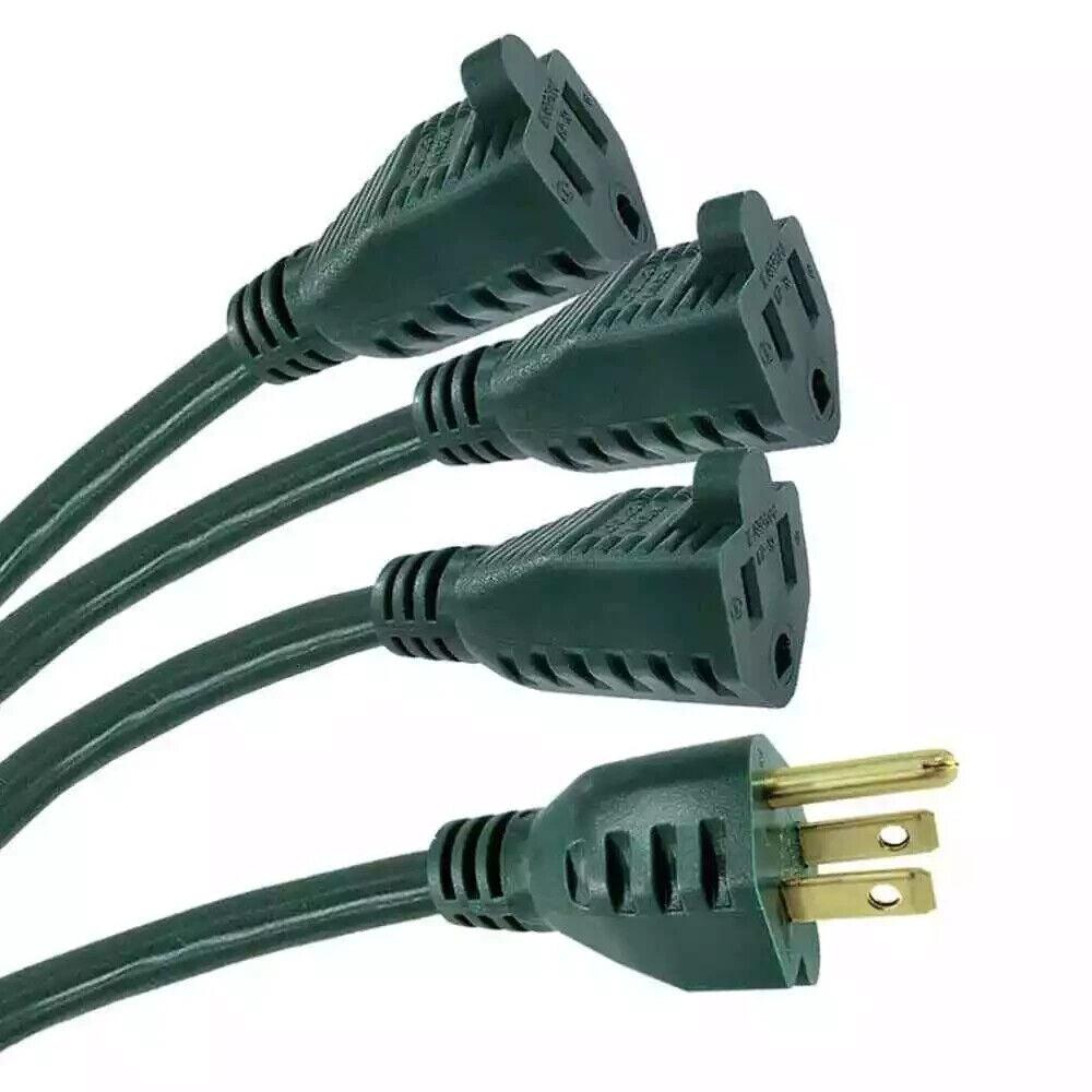 HDX 40 ft. 16/3 Multi-Directional Outdoor Extension Cord, Green