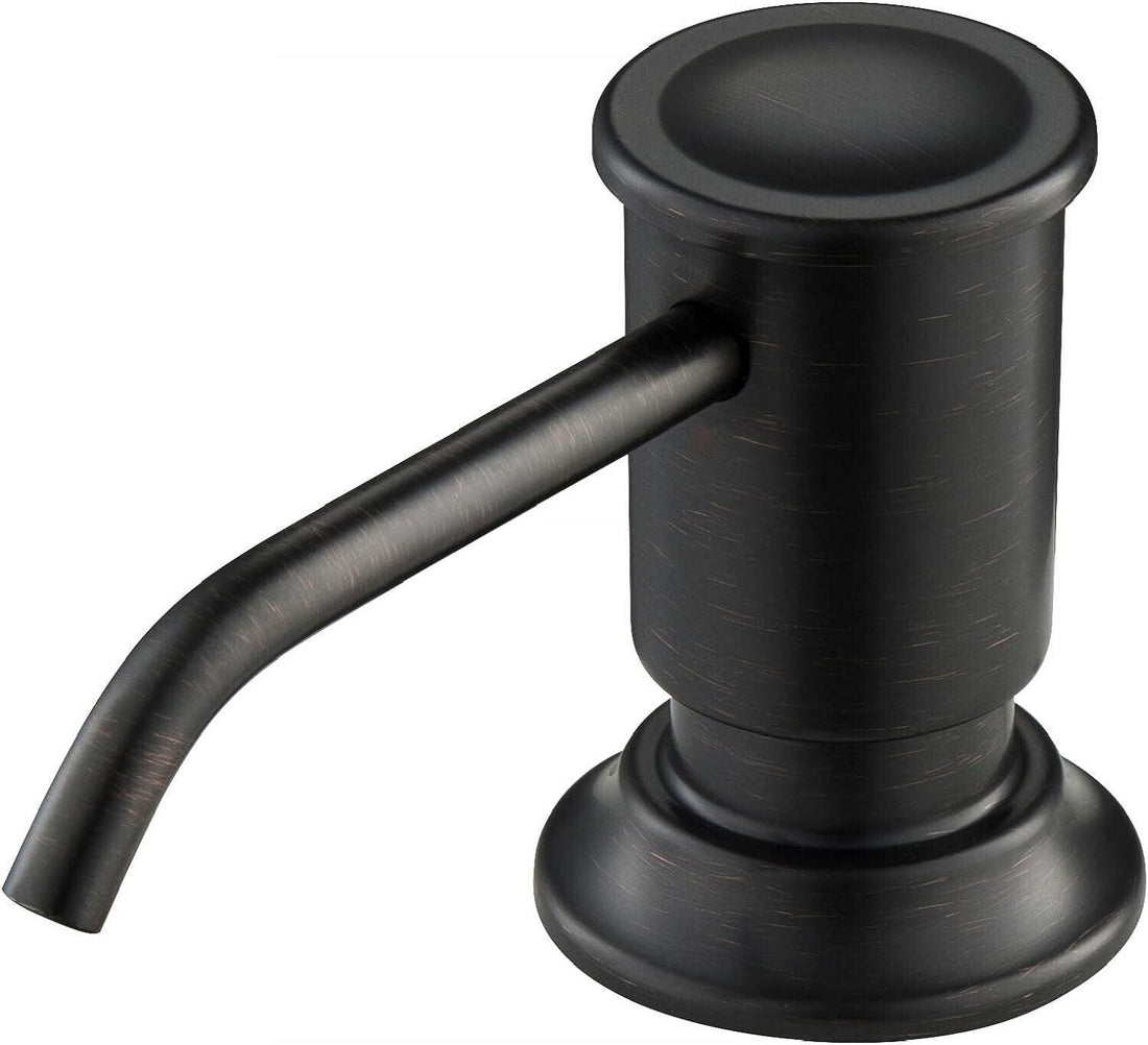 Kraus KSD-80ORB Deck Mounted Soap Dispenser 17 oz Capacity Oil Rubbed Bronze