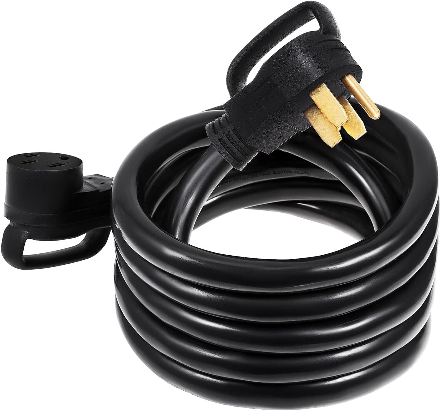 50FT 50Amp RV Extension Cord NEMA N14-50P to N14-50R, 125/250V RV Power Cord.