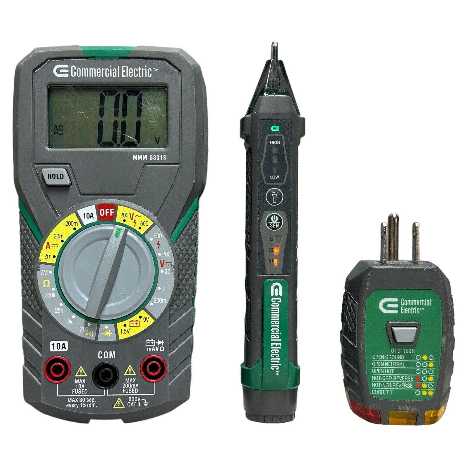 Commercial Electric Technician Maintenance Test Kit - Very Good