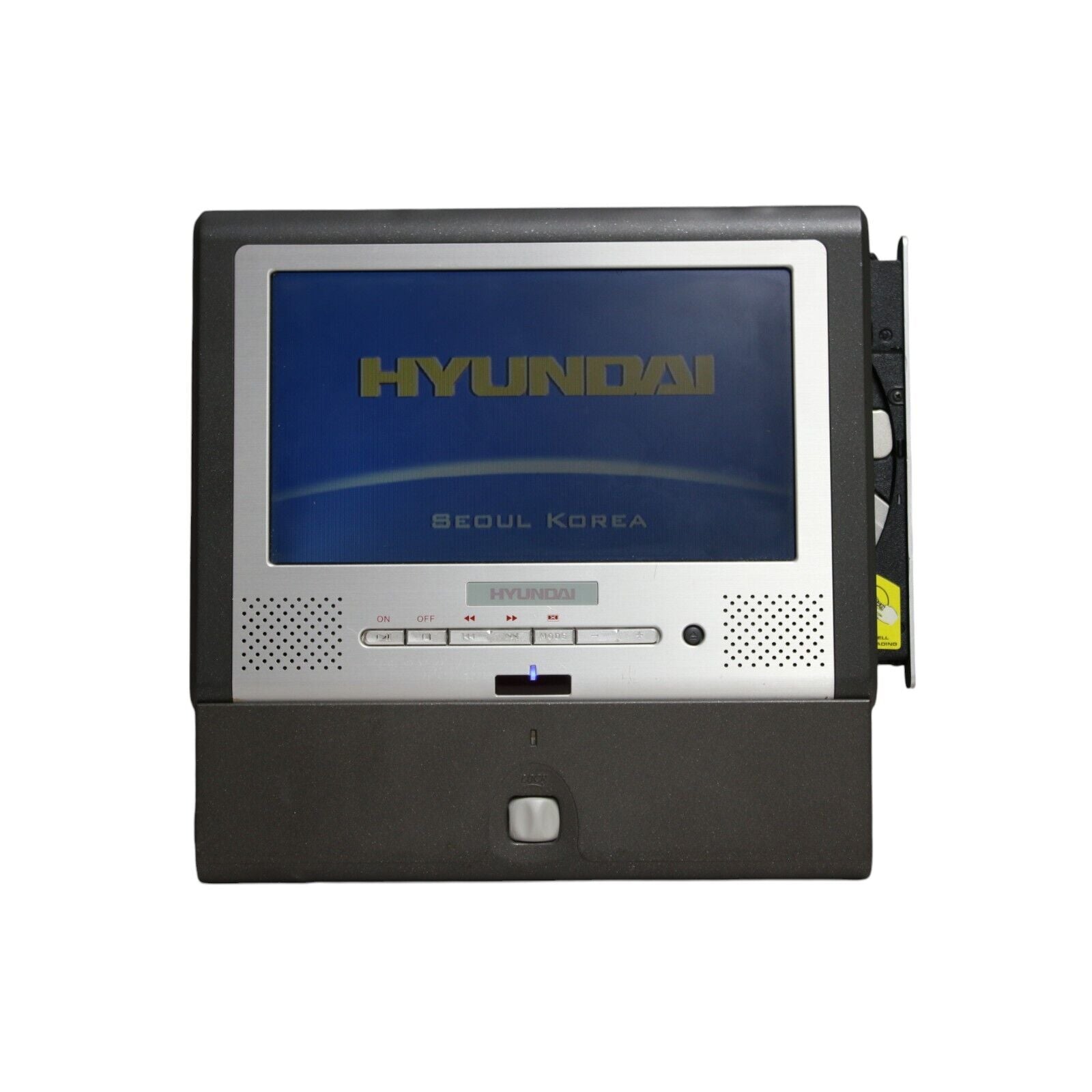 Hyundai Portable DVD Player (HXD-506) With Battery Pack (SN11) And Power Supply - Very Good