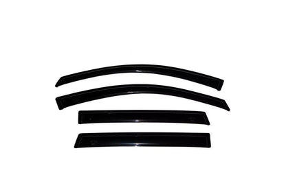 Auto Ventshade (AVS) 94805 Ventvisor Deflector; Smoke; Outside Mount; 4 pc.