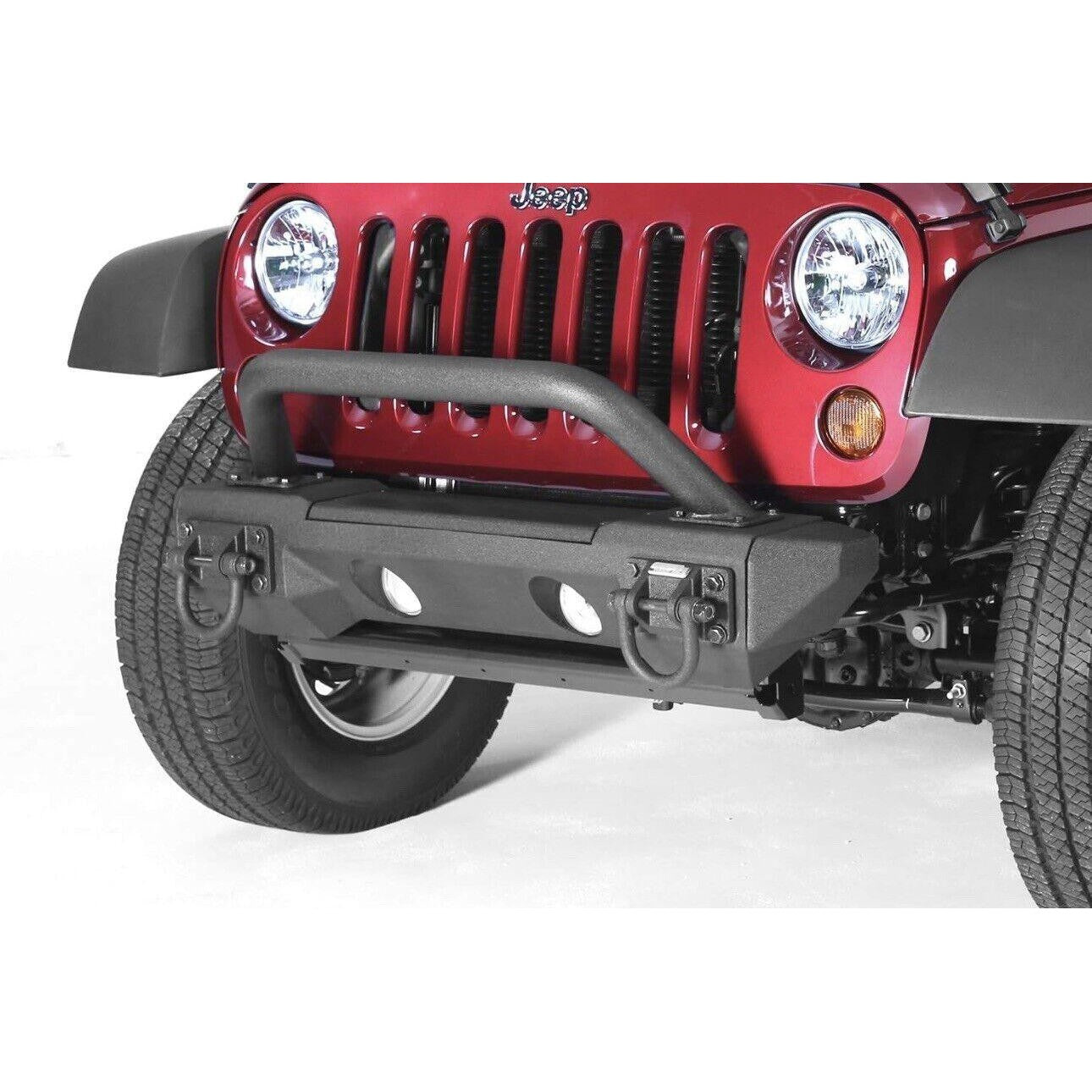 Rugged Ridge 11542.23 All Terrain Stubby Bumper End Kit; 07-18 Jeep Wrangler JK