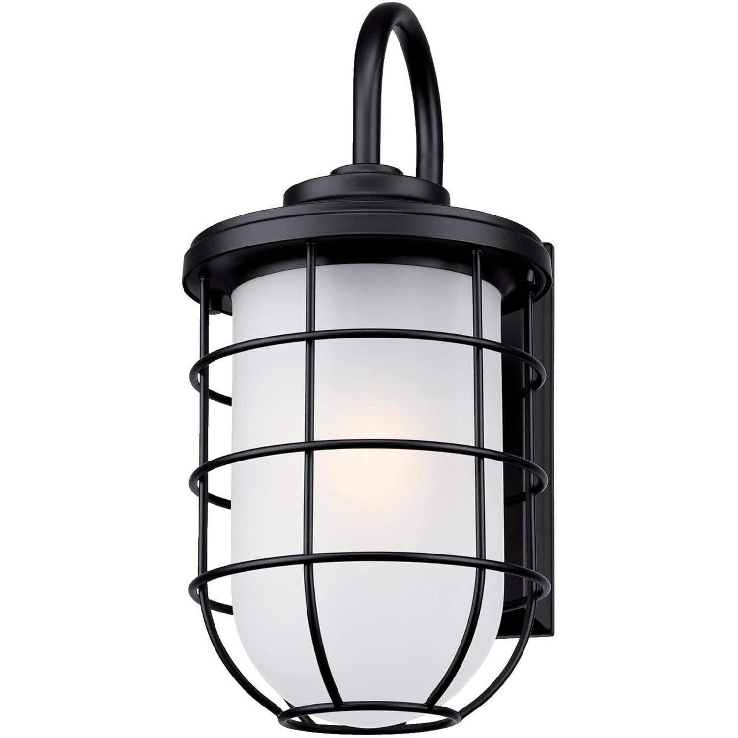 Westinghouse 6347900 Ferry 17&quot; Tall LED Outdoor Wall Sconce - Black