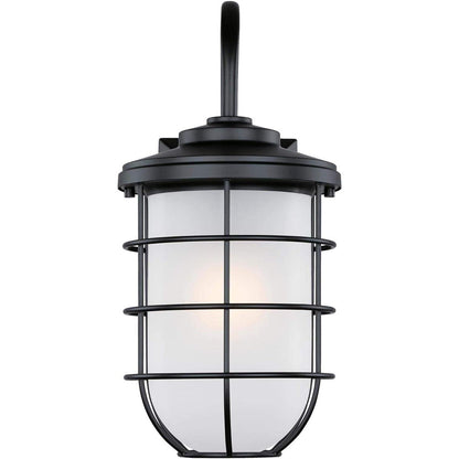 Westinghouse 6347900 Ferry 17&quot; Tall LED Outdoor Wall Sconce - Black