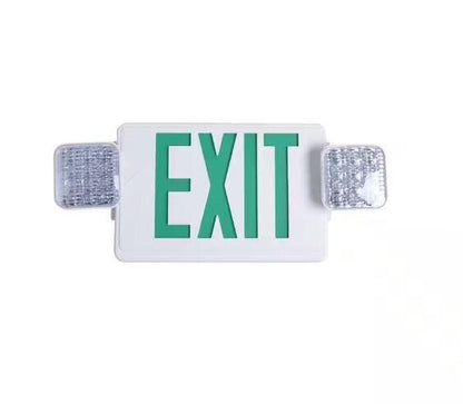 Commercial Electric Combo 14-Watt Equivalent Integrated LED White Exit Sign - Like New