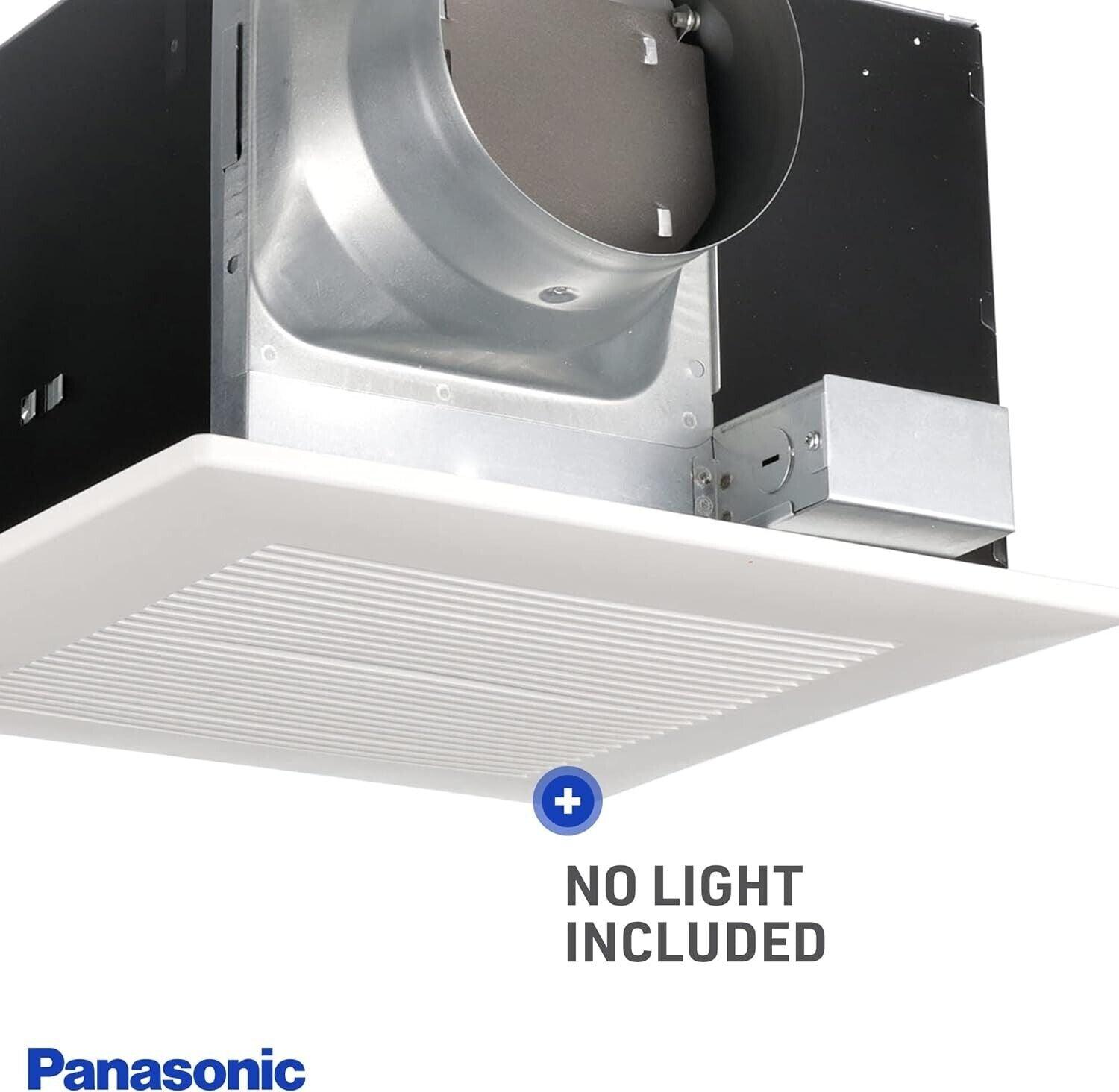 Panasonic FV-30VQ3 WhisperCeiling 290 CFM Ceiling Bathroom Exhaust Fan - Like New