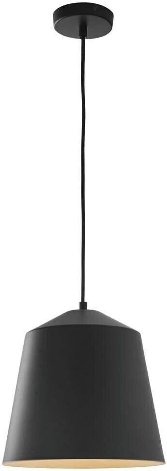 Home Decorators 12.5 in 1-Light Black Industrial Farmhouse Pendant Light Fixture