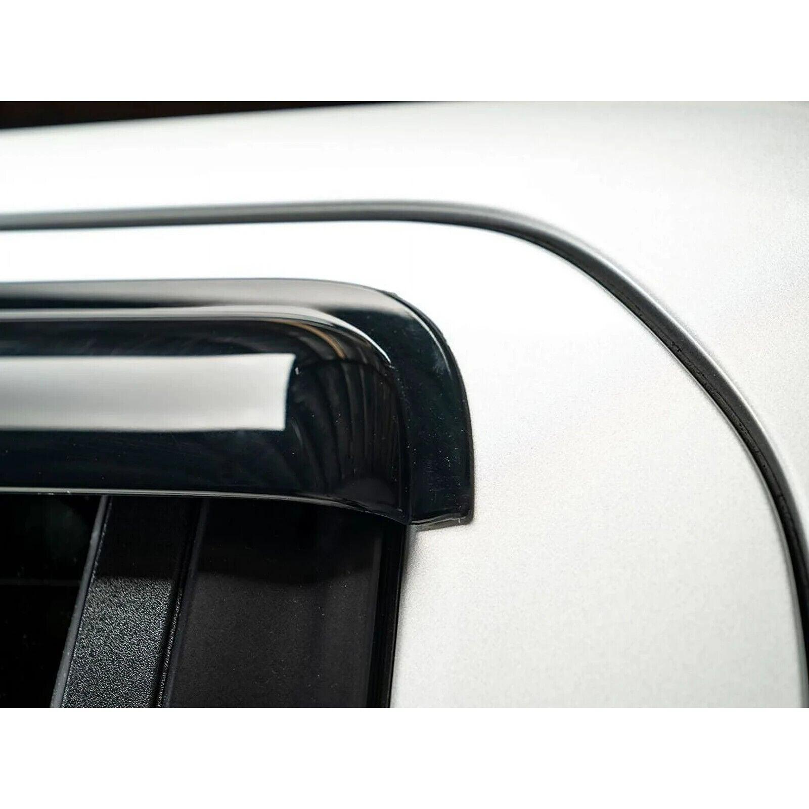 AVS Auto Ventshade: Ventvisor Side Window Deﬂector Smoke 4 Pieces – 94528