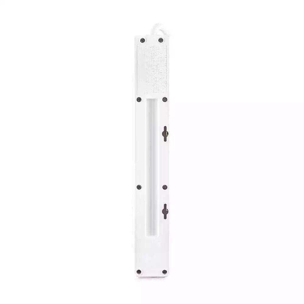 Commercial Electric 6 ft. 7-Outlet Surge Protector with USB in White - Like New