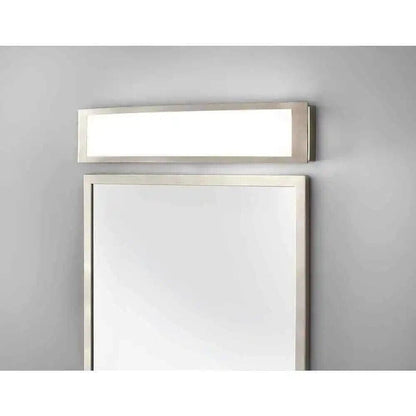 Hampton Bay Woodbury 24.6 in. Brushed Nickel Integrated LED Bathroom Light Bar - Like New