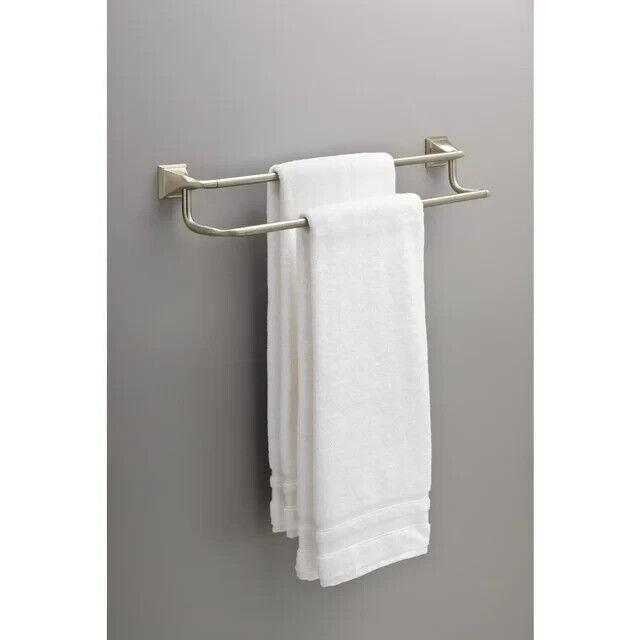 Delta Everly 24 in. Wall Mounted Towel Bar in Spotshield Brushed Nickel