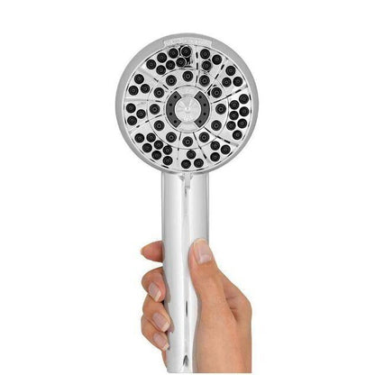 Waterpik XAS-643E PowerPulse Chrome 6-Setting Handheld Showerhead 1.8 GPM