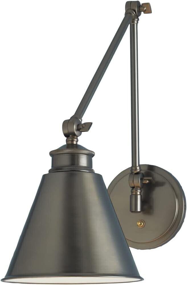 Norwell Lighting Aidan Moveable 1 Light Sconce, Bronze/Metal - 8475-AR-MS